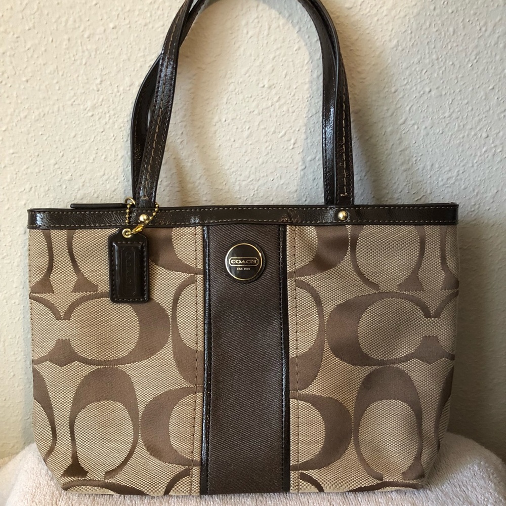 Authentic Coach small handbag